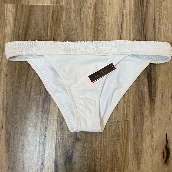 NWT VS ruched bikini bottoms large - Picture 2 of 8